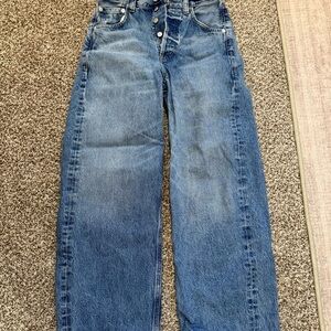 Citizens Of Humanity Blue Ankle Jeans